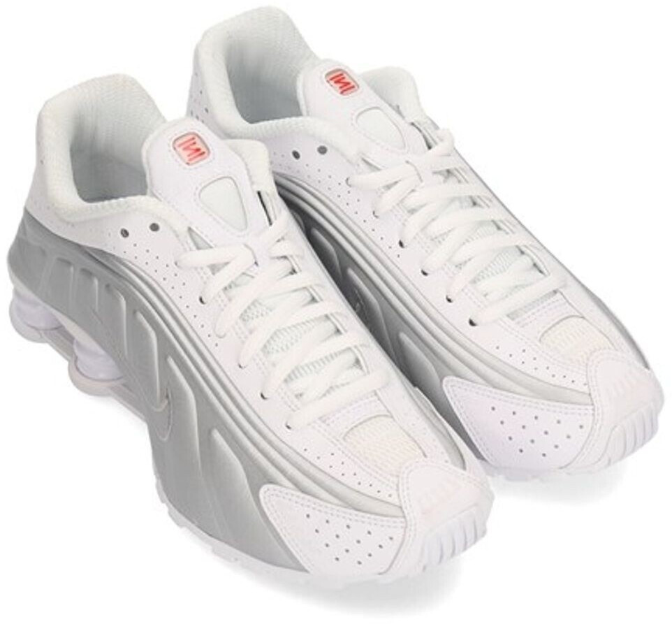 Nike Shox R4 Women white white metallic silver ab 73 49 Dezember 2024 Preise Preisvergleich bei idealo