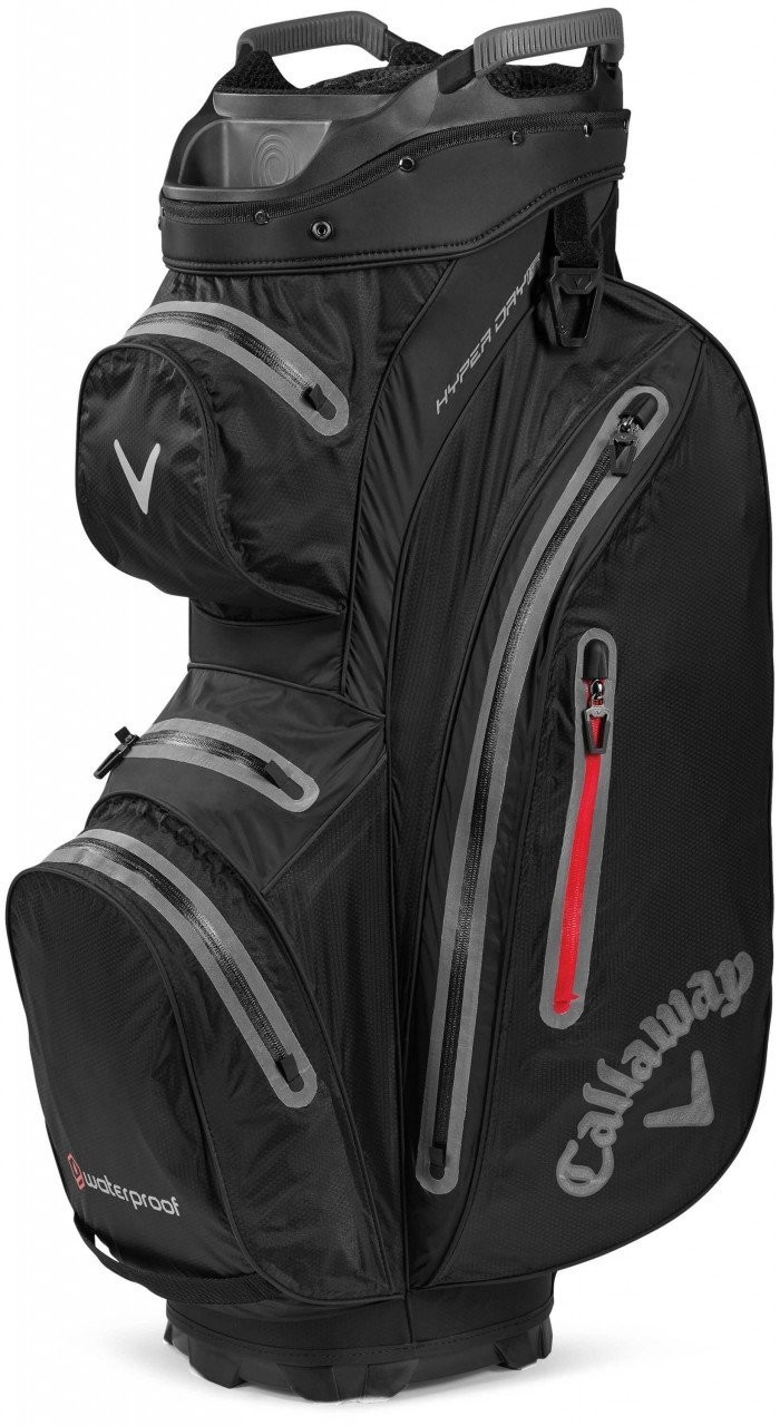 Callaway Hyper Dry Cartbag 15 black/charcoal/red