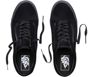 Suede old skool vans black deals
