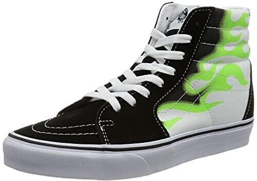 Flame high top vans top