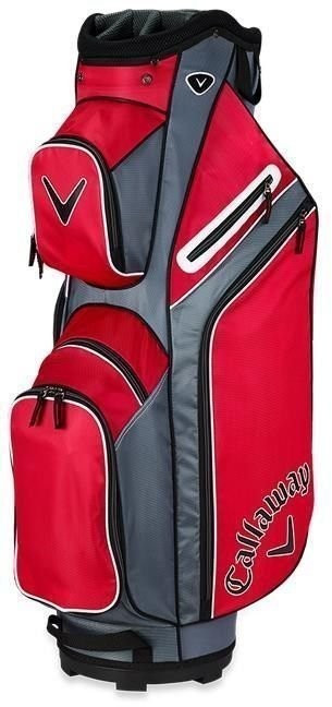 Callaway X Series Cart Bag red/titanium/white