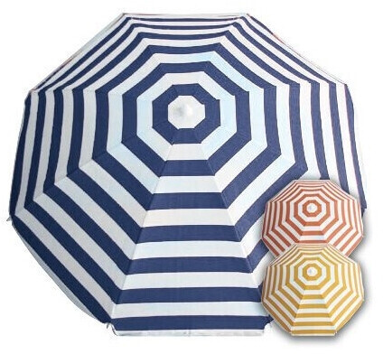 Papillon Beach Parasol Poly 200 cm – multicolors