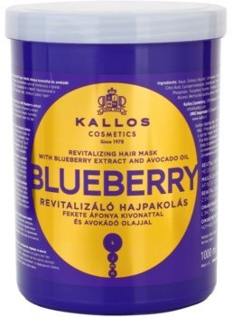 Kallos KJMN Revitalizing Mask Blackberries and avocado oil (1000 ml)