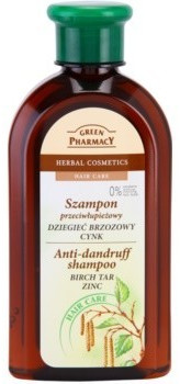 Green Pharmacy Hair Care Birch Tar & Zinc anti-dandruff shampoo (350 ml)