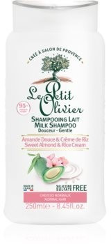 Le Petit Olivier Sweet Almond & Rice Cream Shampoo (250 ml)