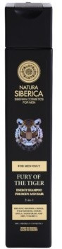 Natura Siberica For Men Only Energizing Shampoo (250 ml)