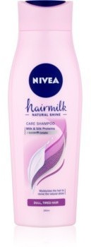 Photos - Hair Product Nivea Hairmilk Natural Shine care shampoo  (250 ml)