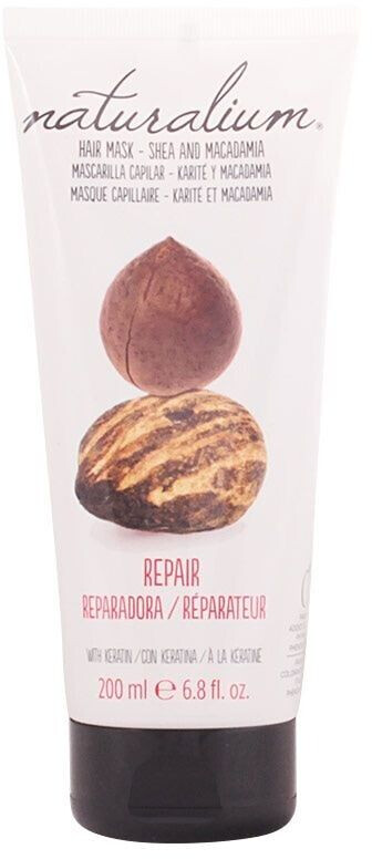 Naturalium Nuts Shea and Macadamia Mask with Keratin (200 ml)