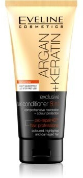Eveline Cosmetics Argan + Keratin Conditioner 8 in 1 (200 ml)