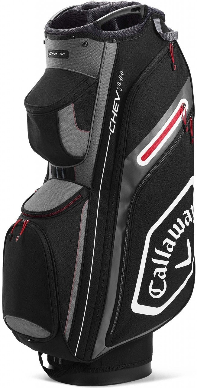 Callaway Chev 14+ Cart Bag black/white/charcoal