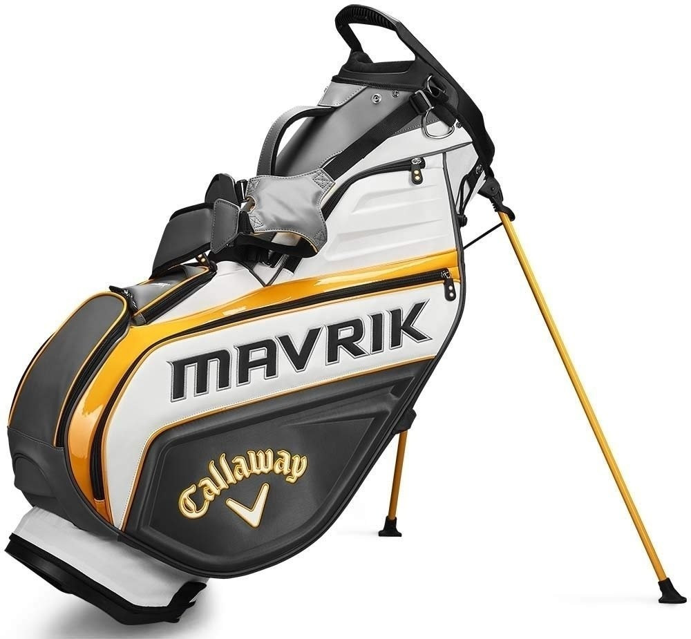 Callaway Mavrik Stand Bag charcoal/white/orange