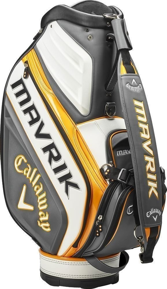 Callaway Mavrik Cart Staff Bag charcoal/white/orange