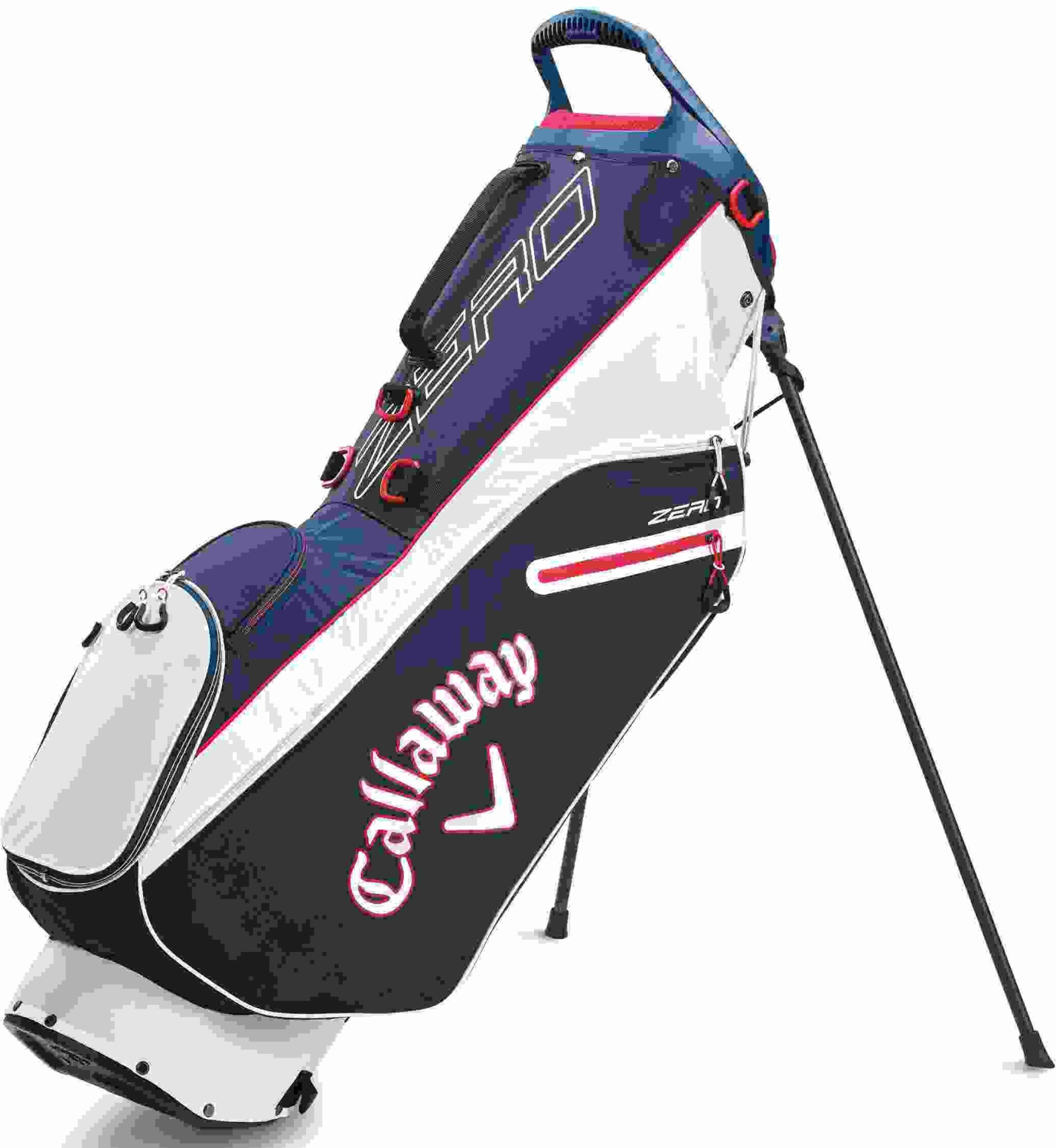Callaway Hyper Lite Zero Stand Bag navy/white/red