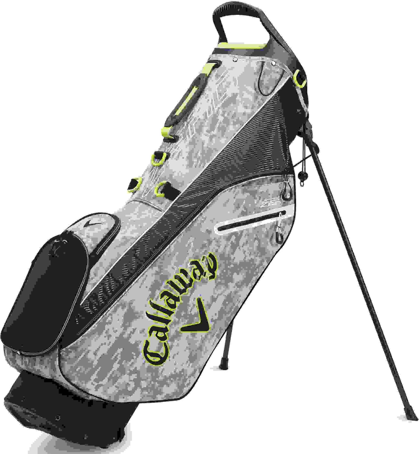 Callaway Hyper Lite Zero Stand Bag camo/yellow/white