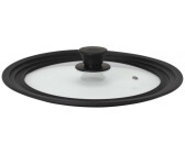 Coolinato coperchio universale per pentole padelle Coperchio in vetro con manico 20 cm coperchio di ricambio in vetro rotondo coperchio resistente al calore