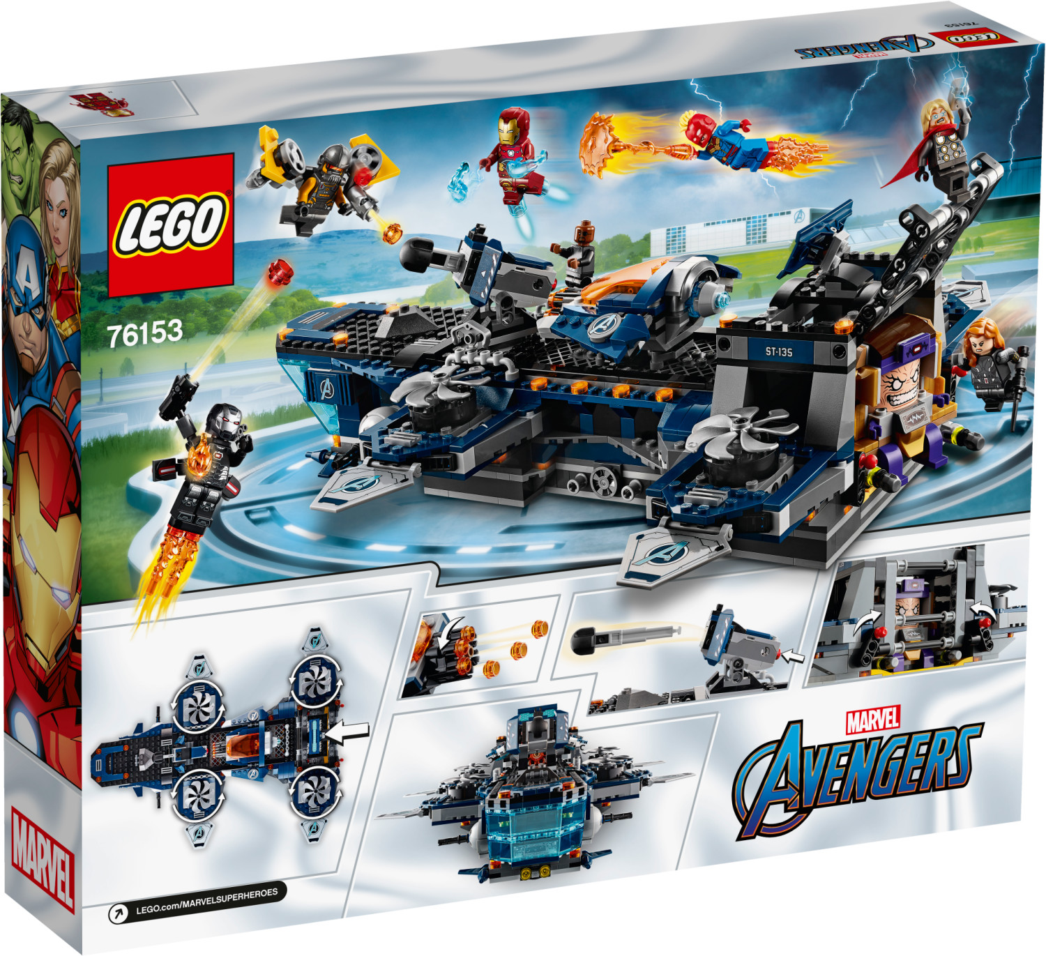 Buy LEGO Marvel Avengers Helicarrier 76153 from 15.95 Today