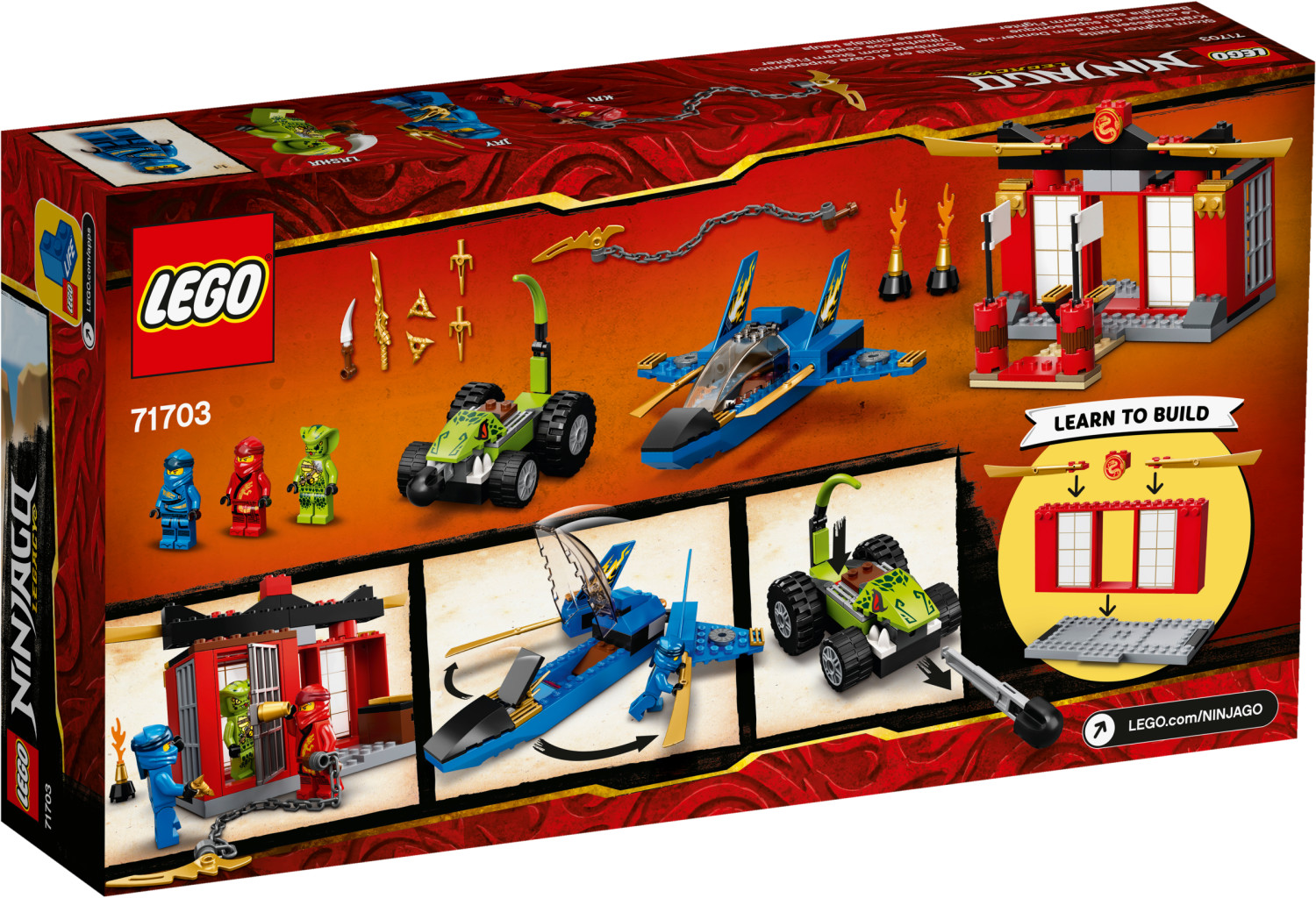 LEGO®-NINJAGO® Le vehicule de combat Dieselnaut Jeu pour Enfant 9