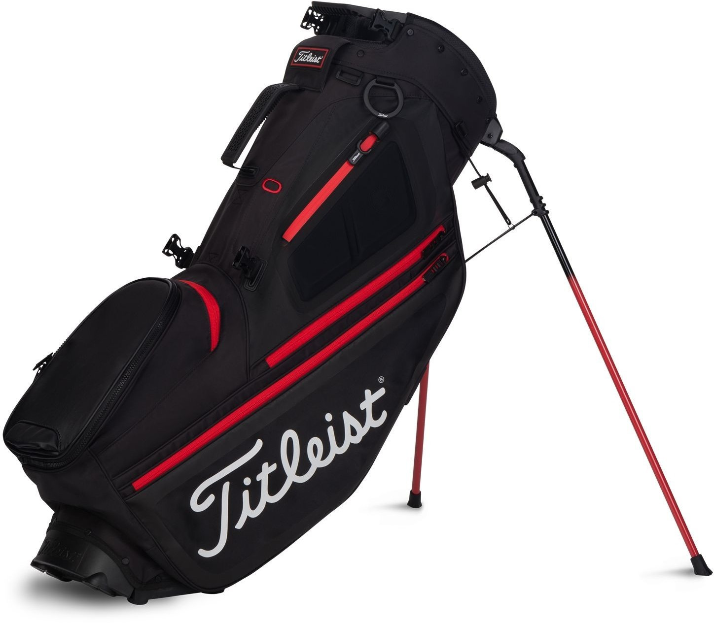 Titleist Hybrid 5 Stand Bag (TB9SX6) black/black/red