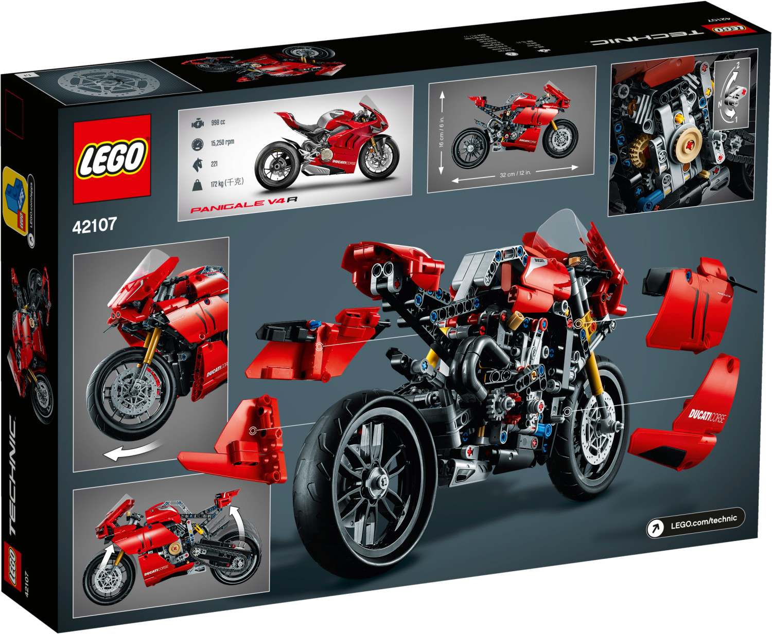 Panigale V4 R Modèle réduit moto LEGO® Technic™