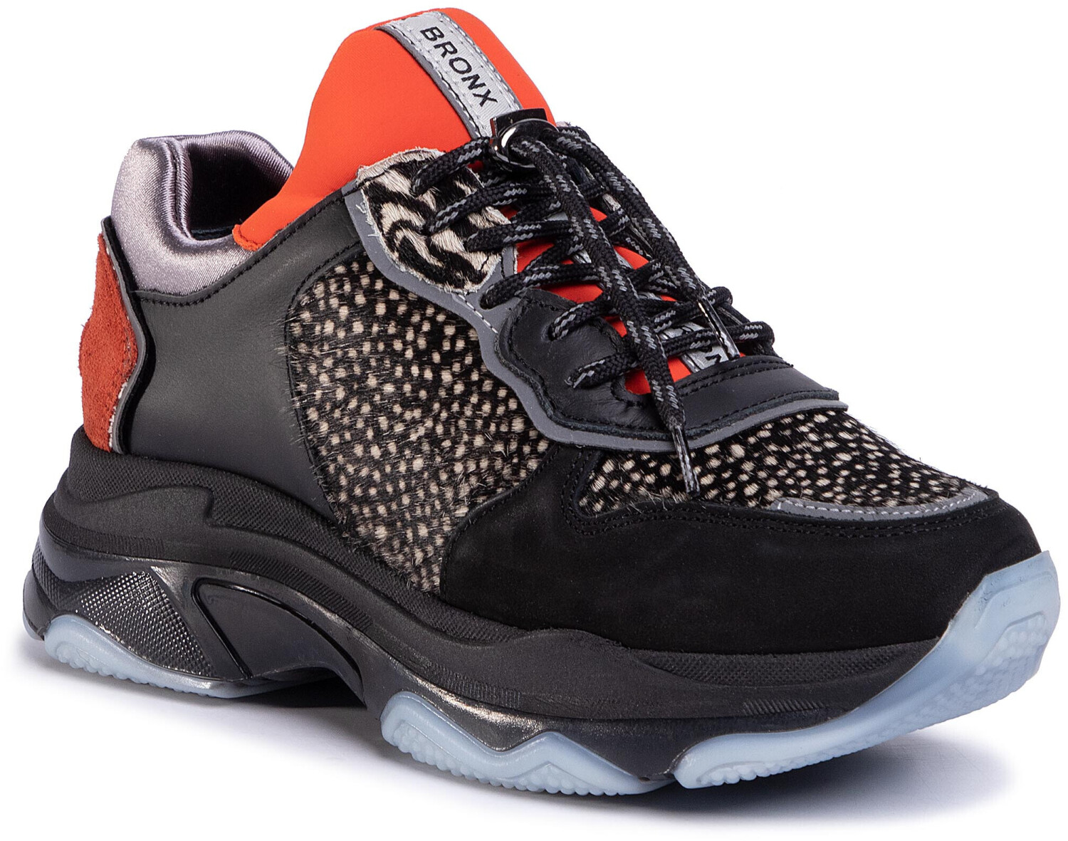 Bronx Trainers Women (66167E) black/stingray/rust