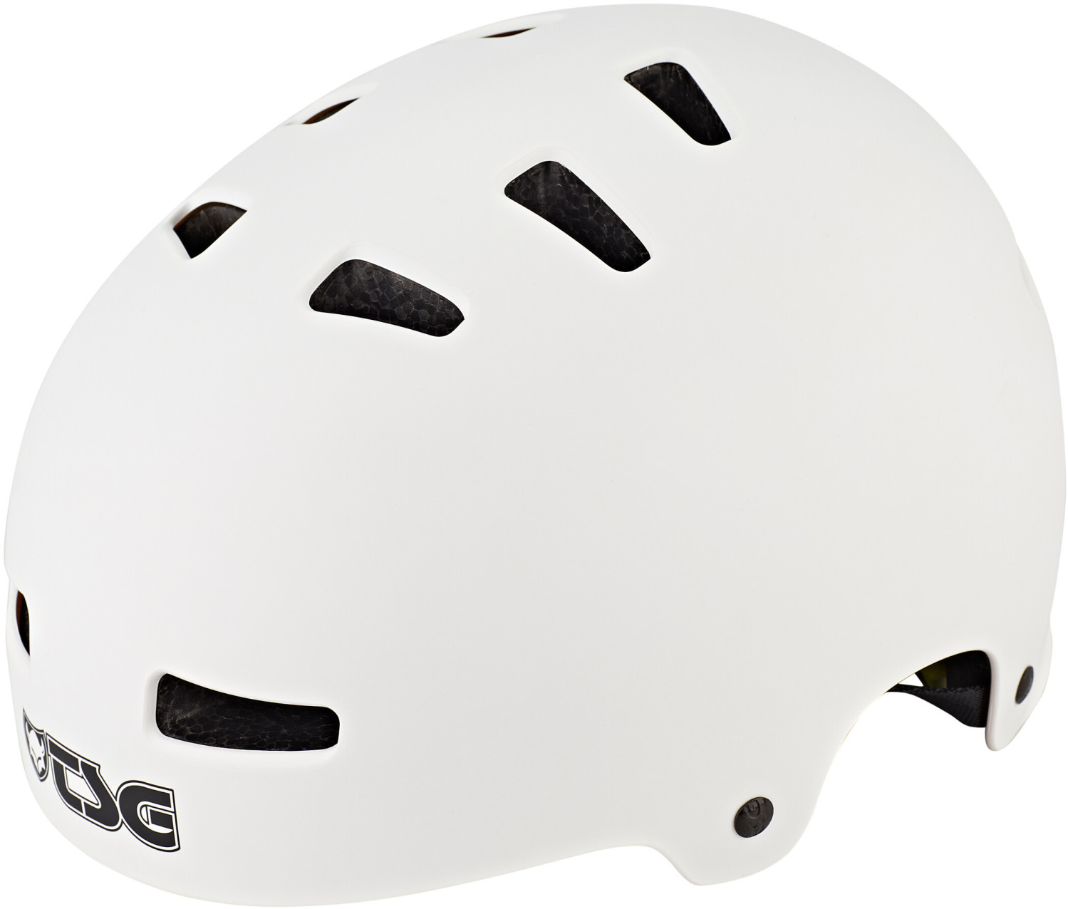 TSG Evolution Solid Color helmet satin white