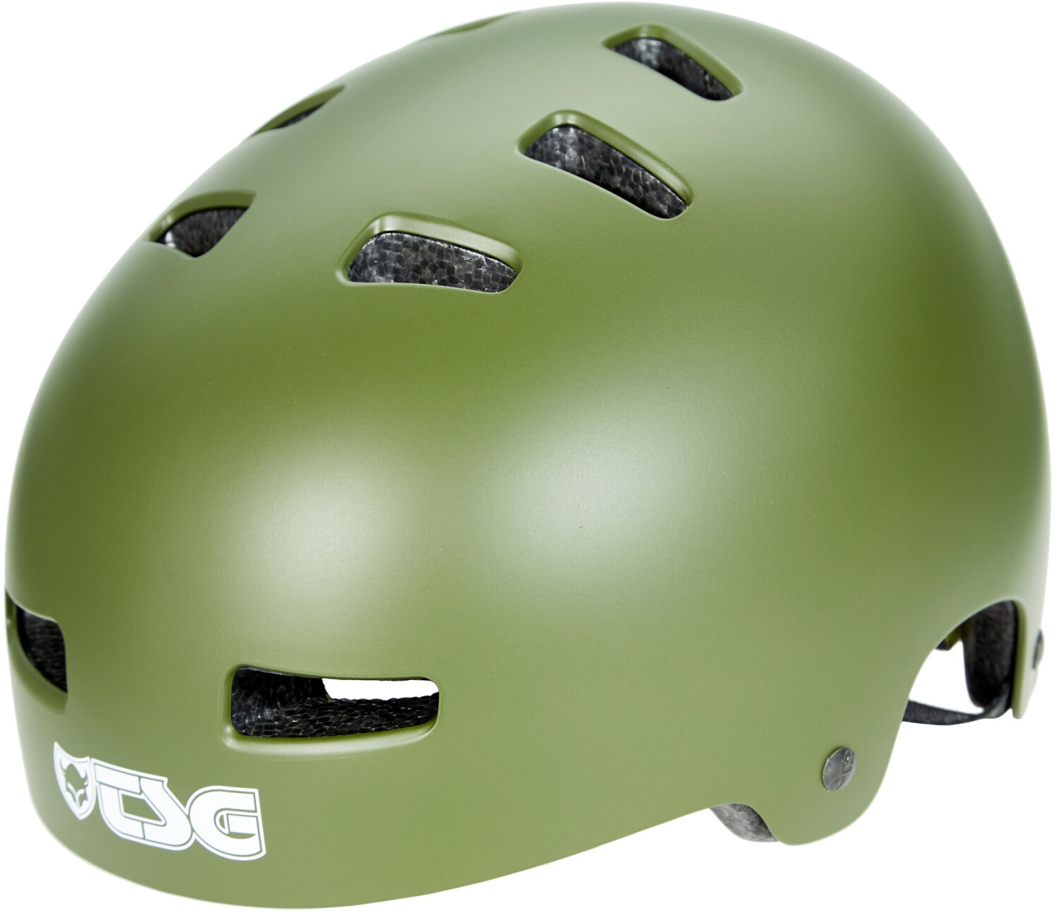 TSG Evolution Solid Color helmet satin olive