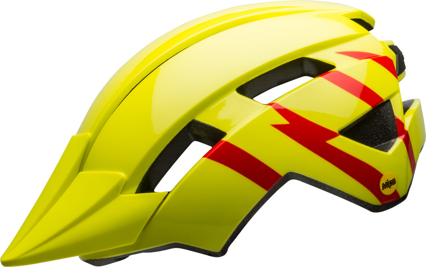 Bell Sidetrack II MIPS helmet Jugend hi-viz/rouge