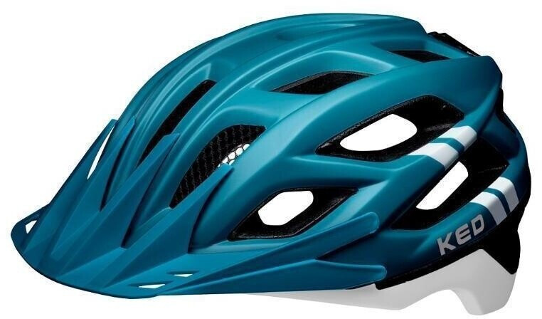 KED Companion helmet blue/white matte