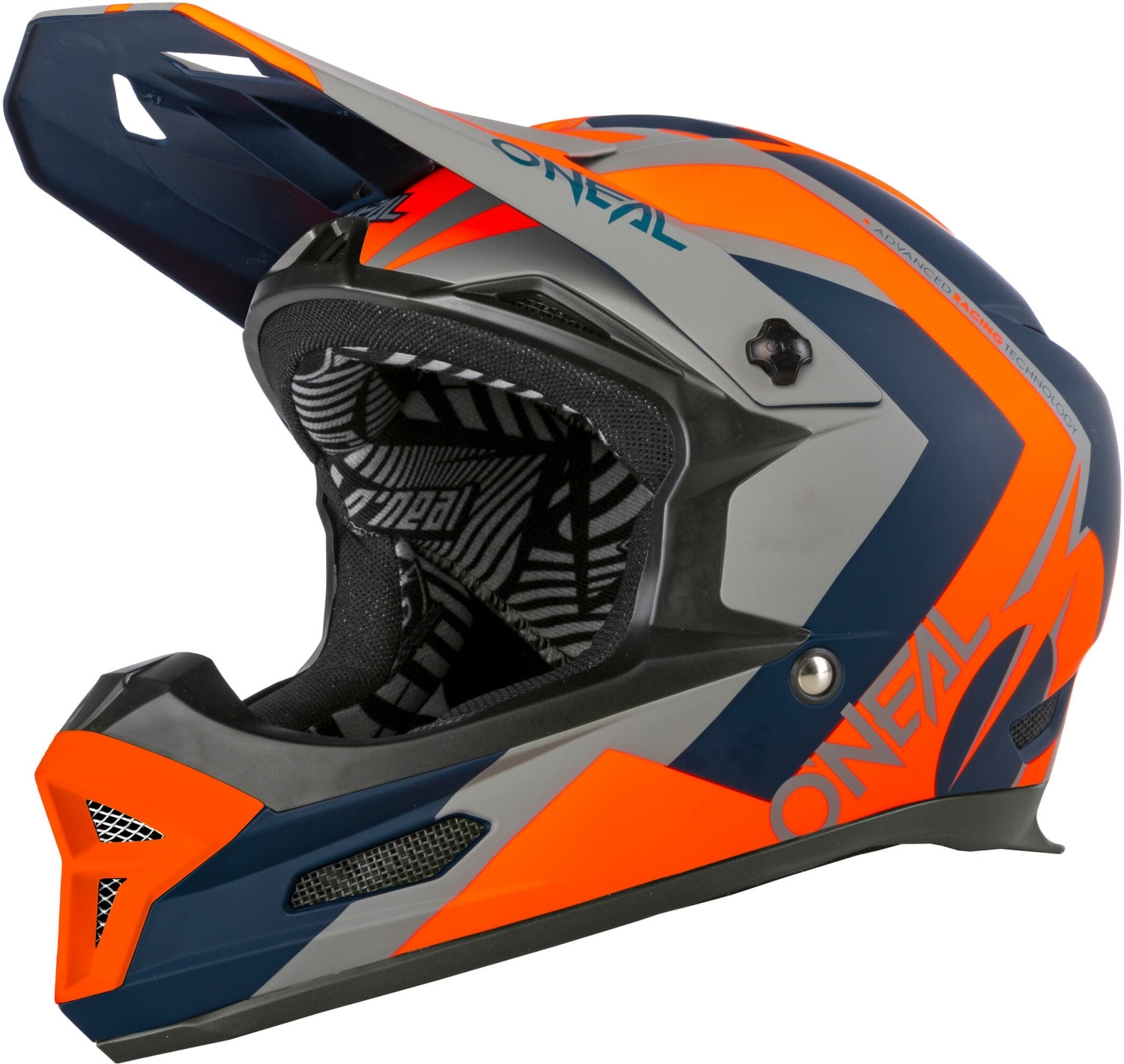 O'Neal Fury helmet Hybrid blue/orange