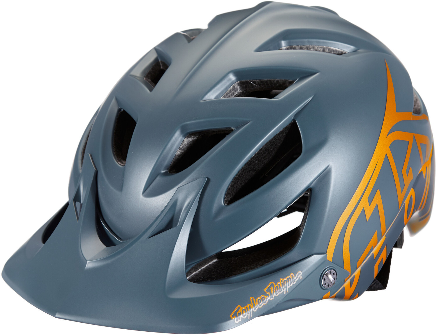 Troy Lee Designs A1 MIPS Classic helmet grey/gold