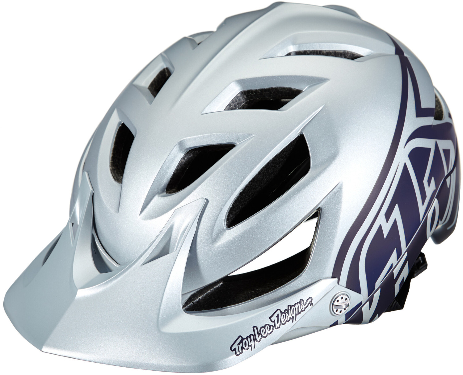 Troy Lee Designs A1 MIPS Classic helmet silver/navy