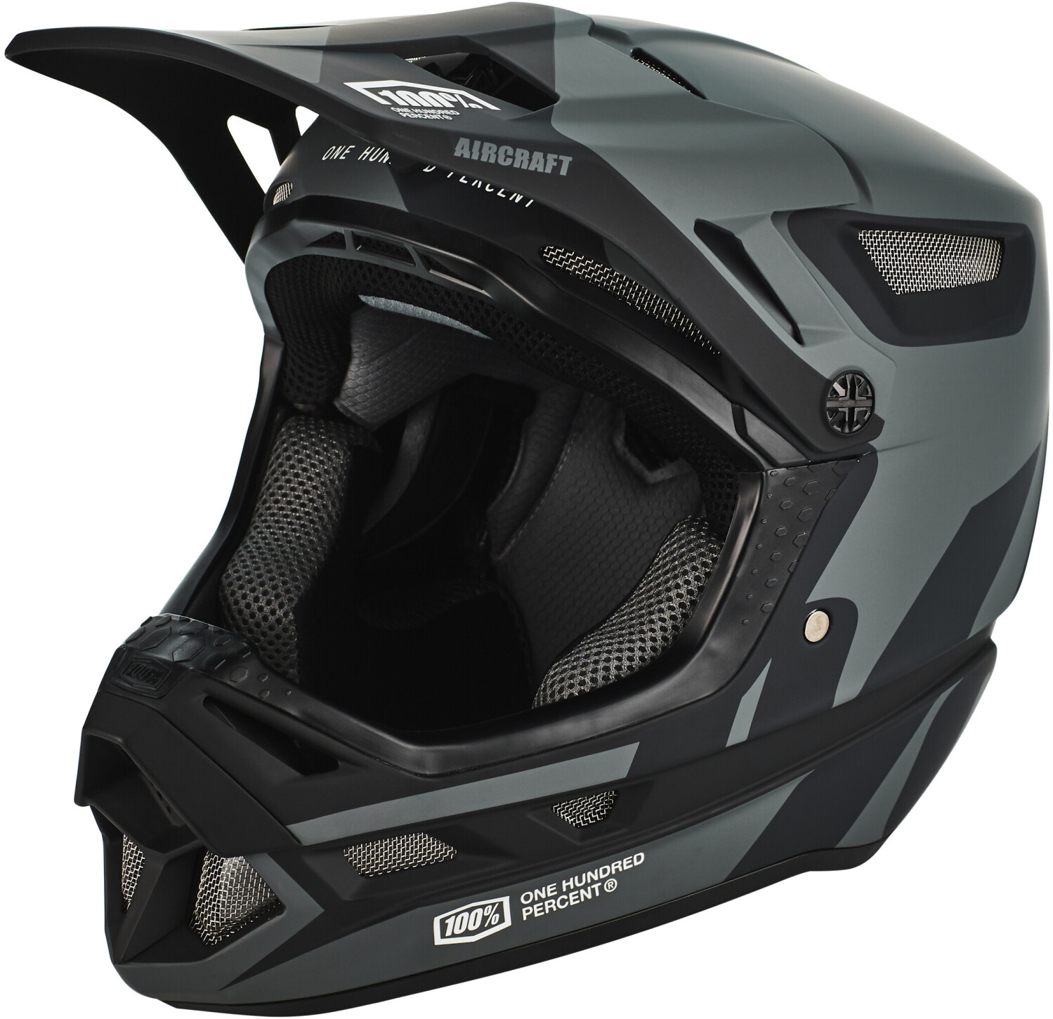 100% Aircraft DH Composite helmet black
