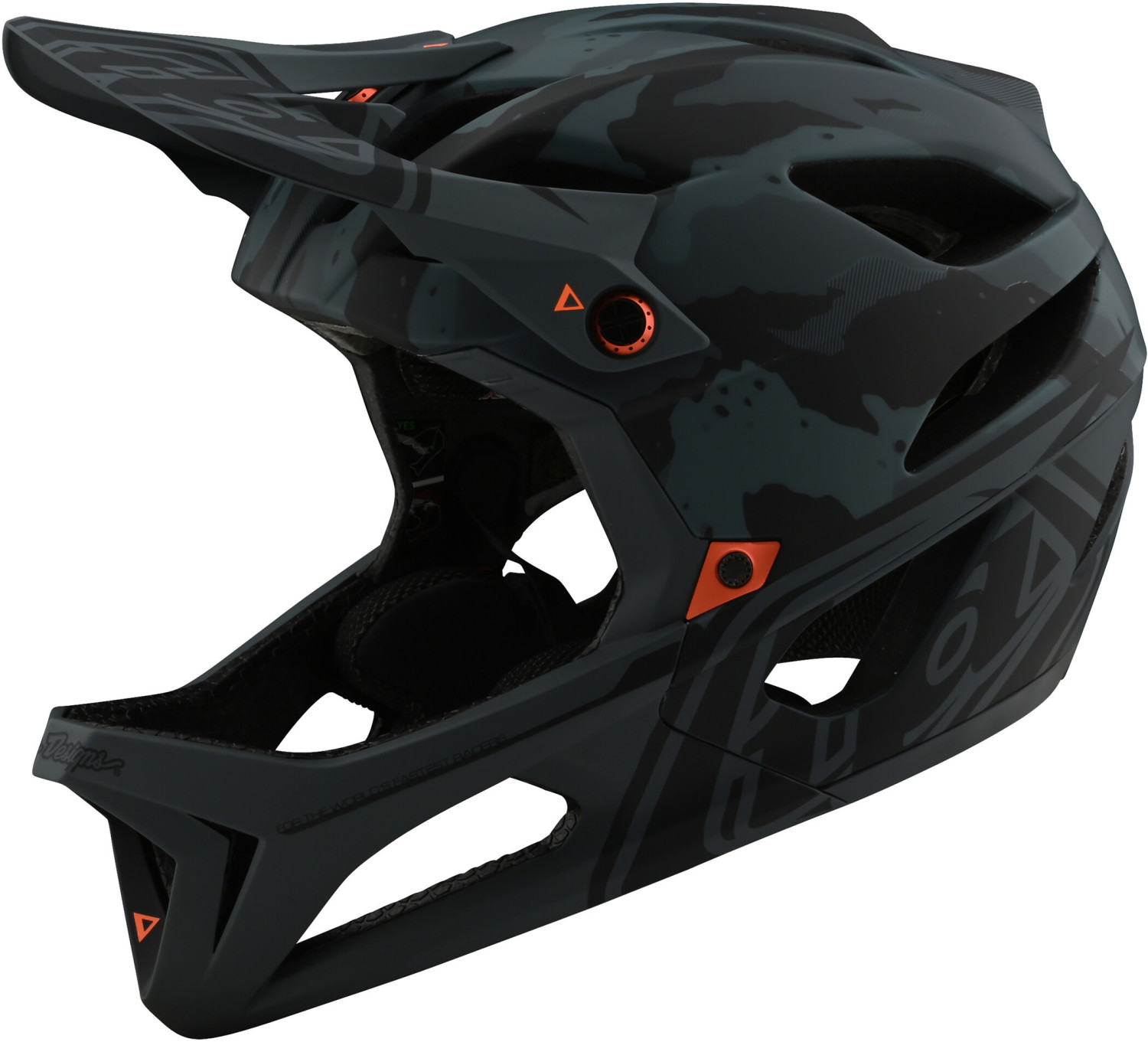 Troy Lee Designs Stage MIPS helmet camo green