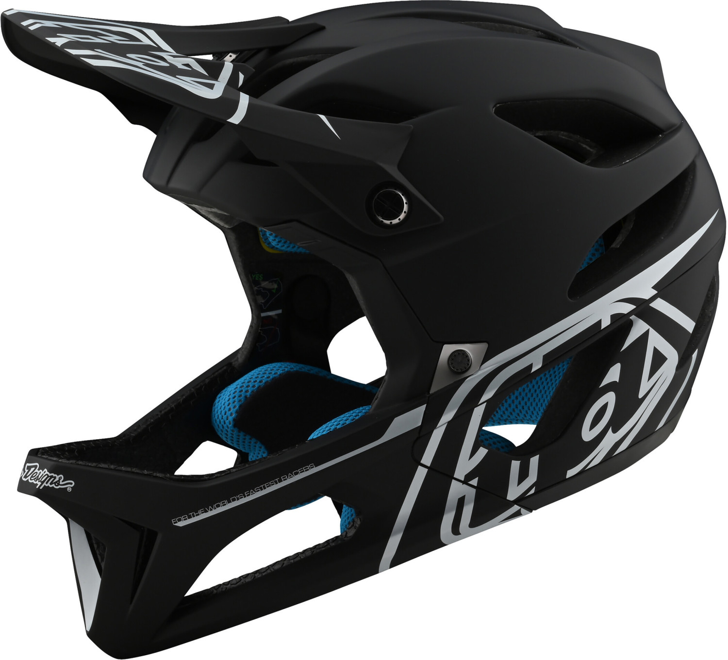 Troy Lee Designs Stage MIPS helmet stealth black/silver