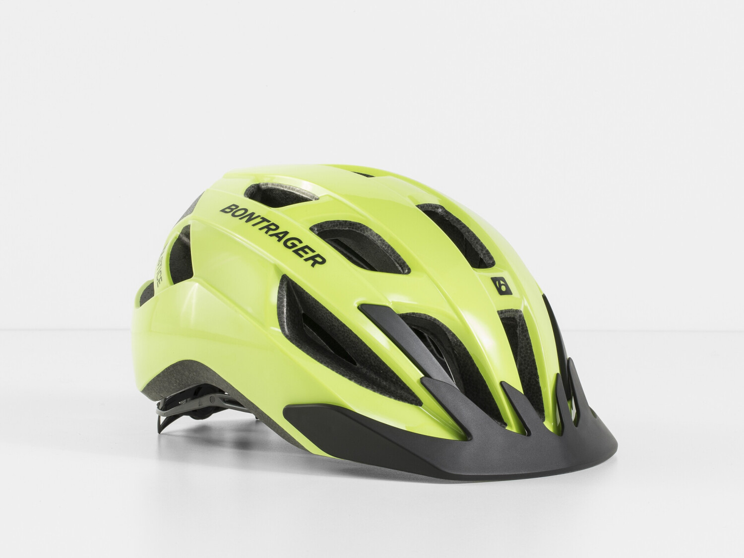 Bontrager Solstice helmet radioactive yellow