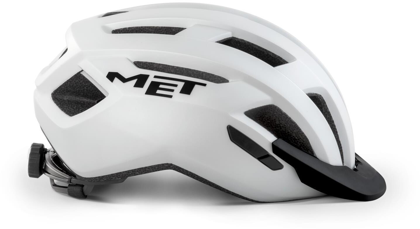MET Allroad helmet white matte