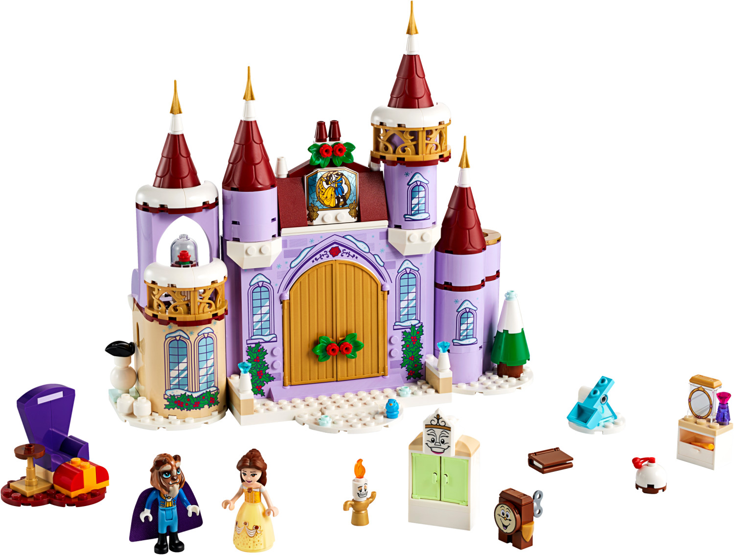 LEGO Disney Princess - Belles Schloss | Preisvergleich winterliches (43180) bei € ab 44,49