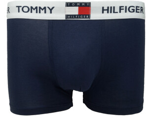Tommy Hilfiger Herren Unterwäsche Boxershort Trunk Gr M Grau UM0UM01810-P01