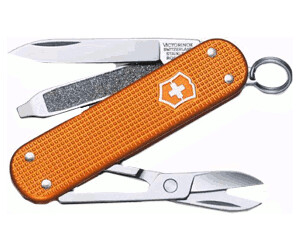 VICTORINOX Taschenwerkzeug Taschenmesser Classic Alox silber gerippt 0.6221.26