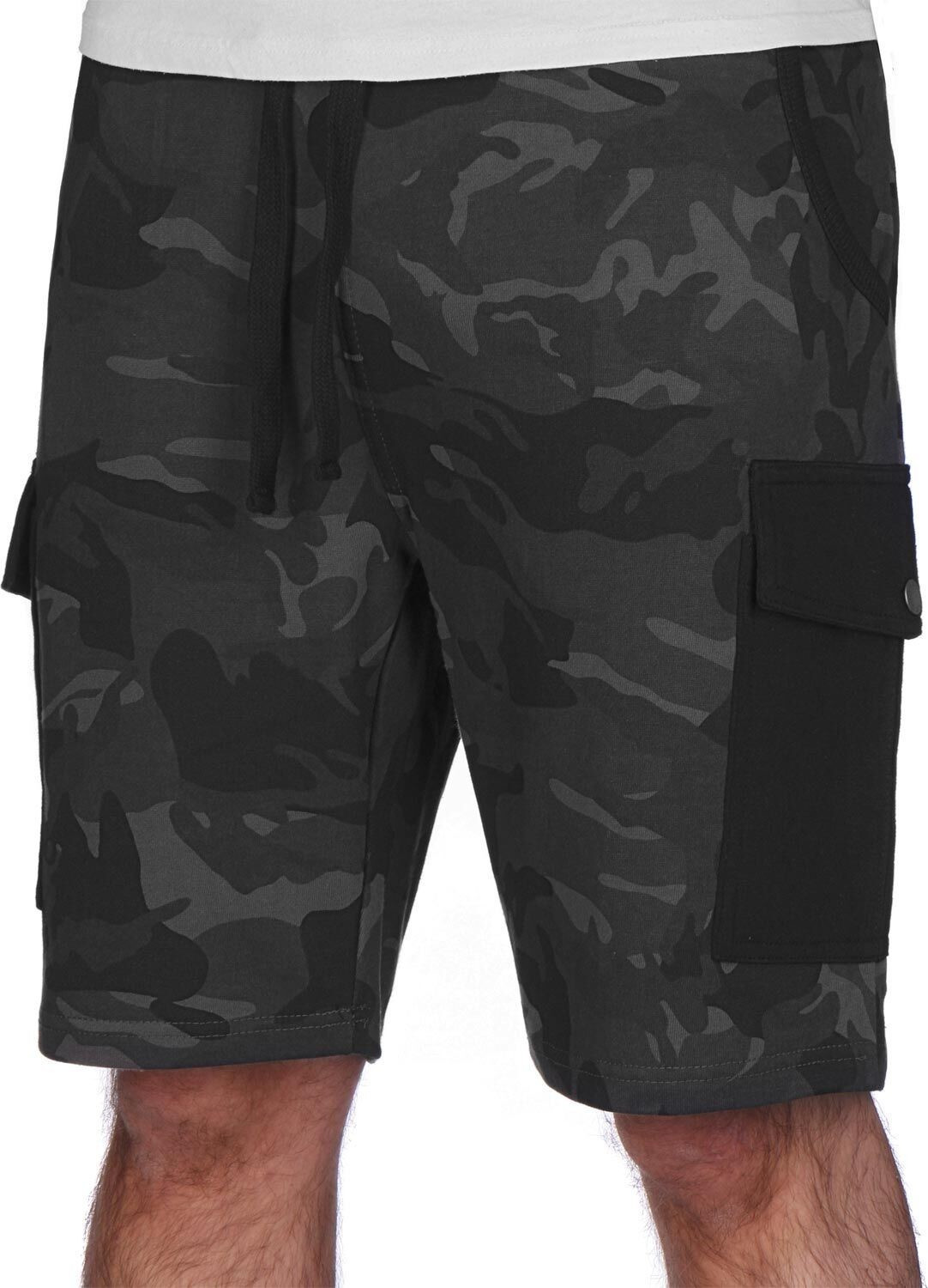 Alpha Industries Cargo joggers mens shorts black (196206-125)