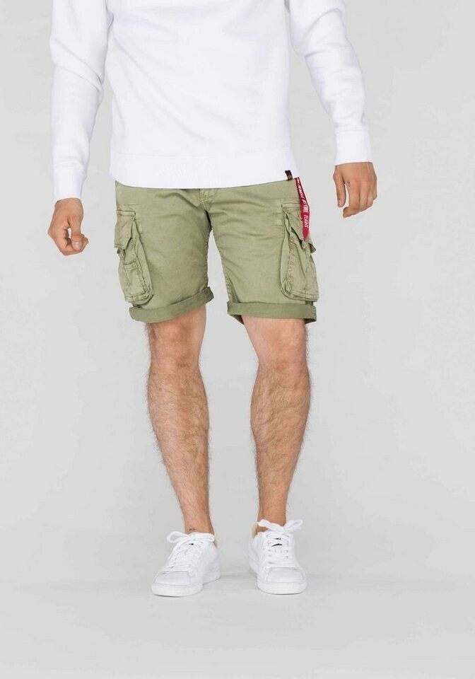 Alpha Industries Crew Men Shorts olive (176203-82)