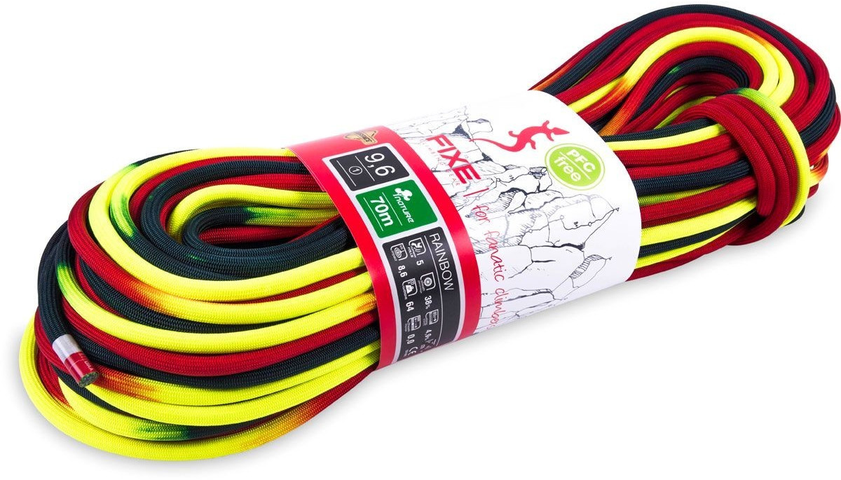 Fixe Rainbow 9,6mm End (80m, rainbow)