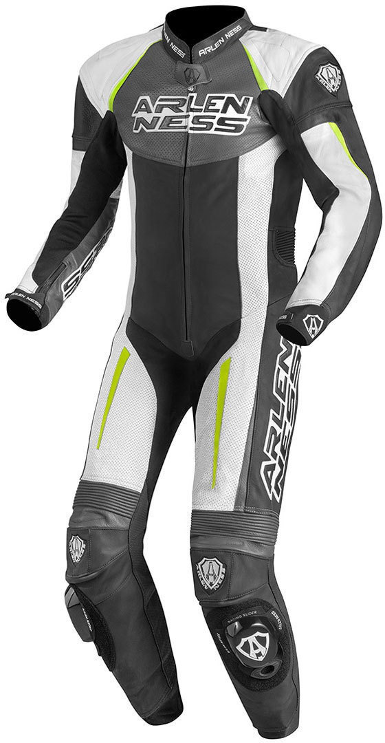 Arlen Ness Monza 2pcs. black/grey/white