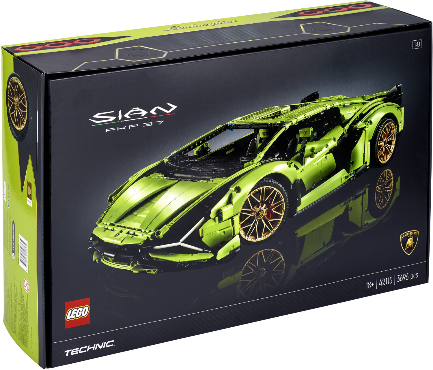 Buy LEGO Technic - Lamborghini Sián FKP 37 (42115) from £284.76 (Today) –  Best Deals on