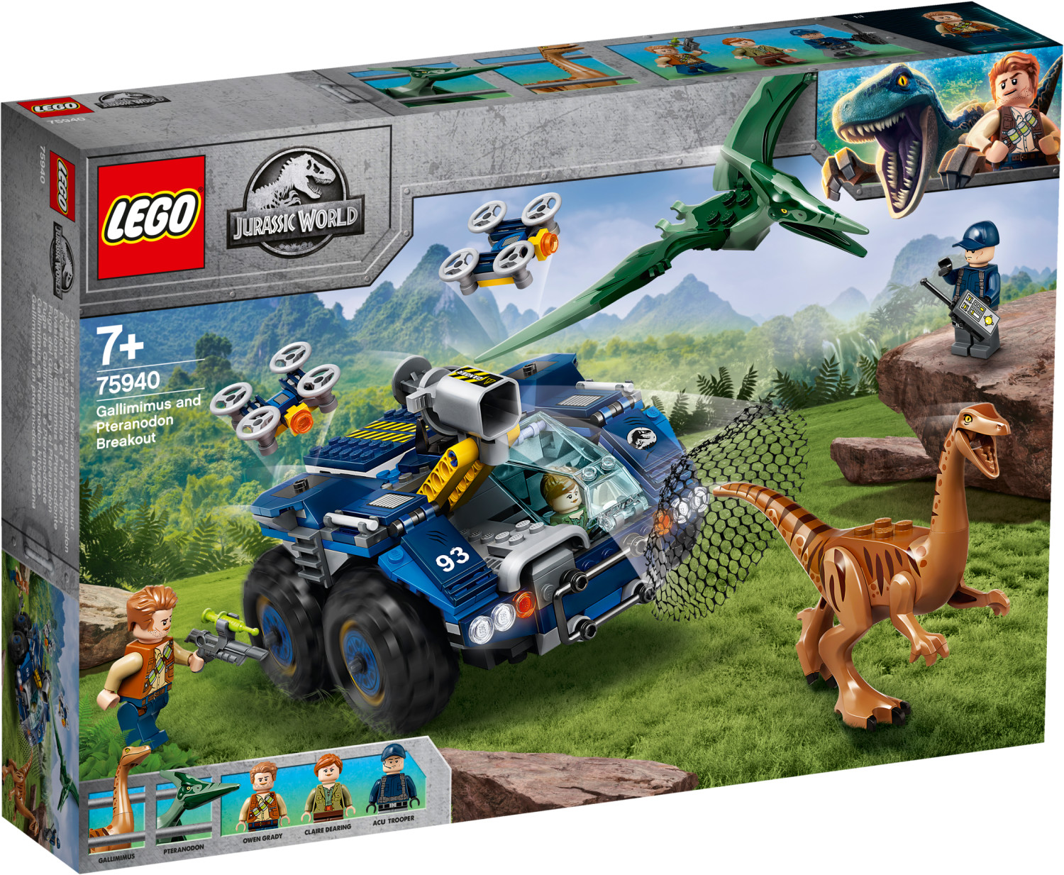 L'évasion du T. rex - LEGO® Jurassic World™ - 76944 - Jeux de