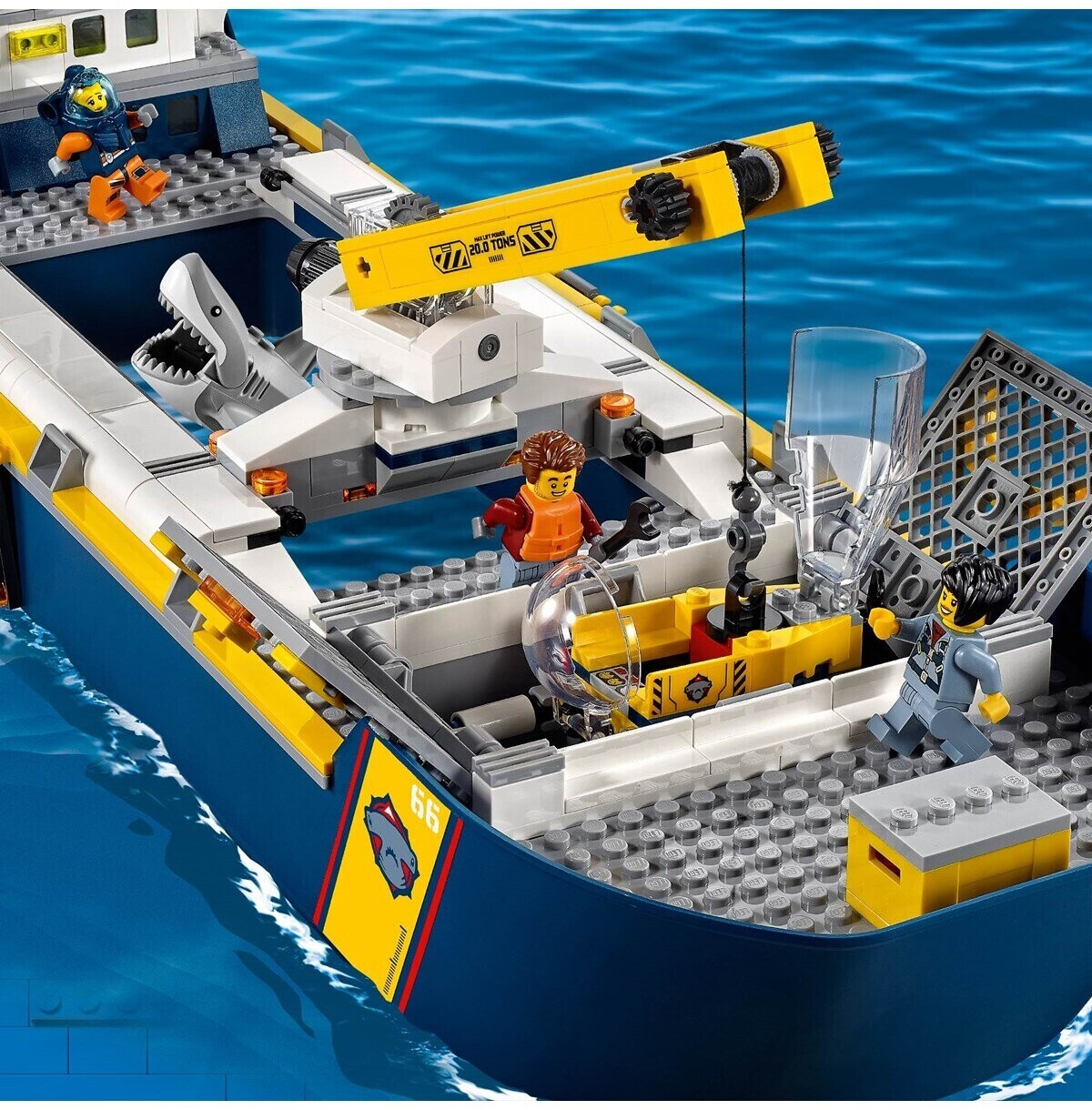 Lego buque de exploracion discount submarina