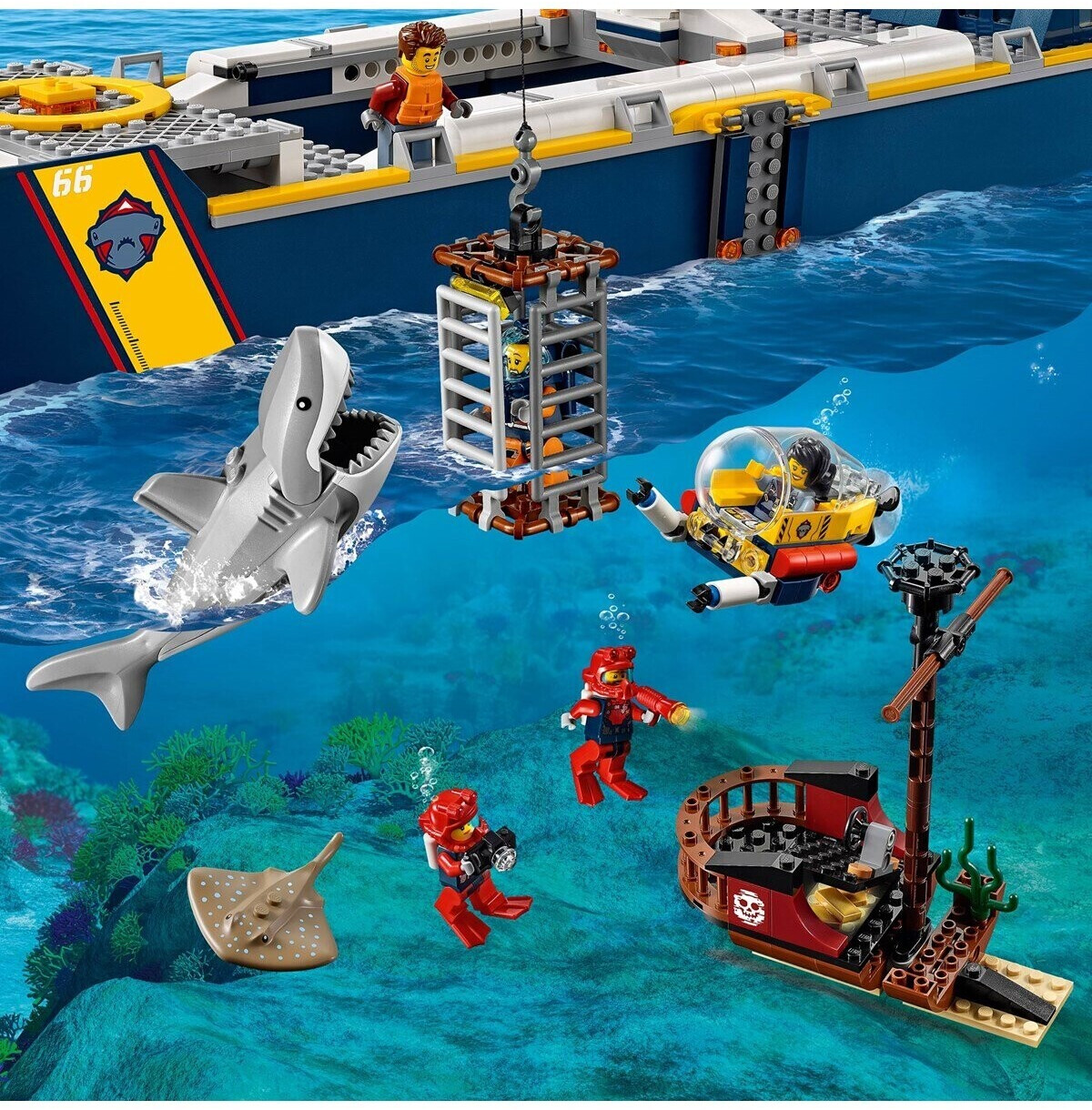 Buque on sale exploracion lego