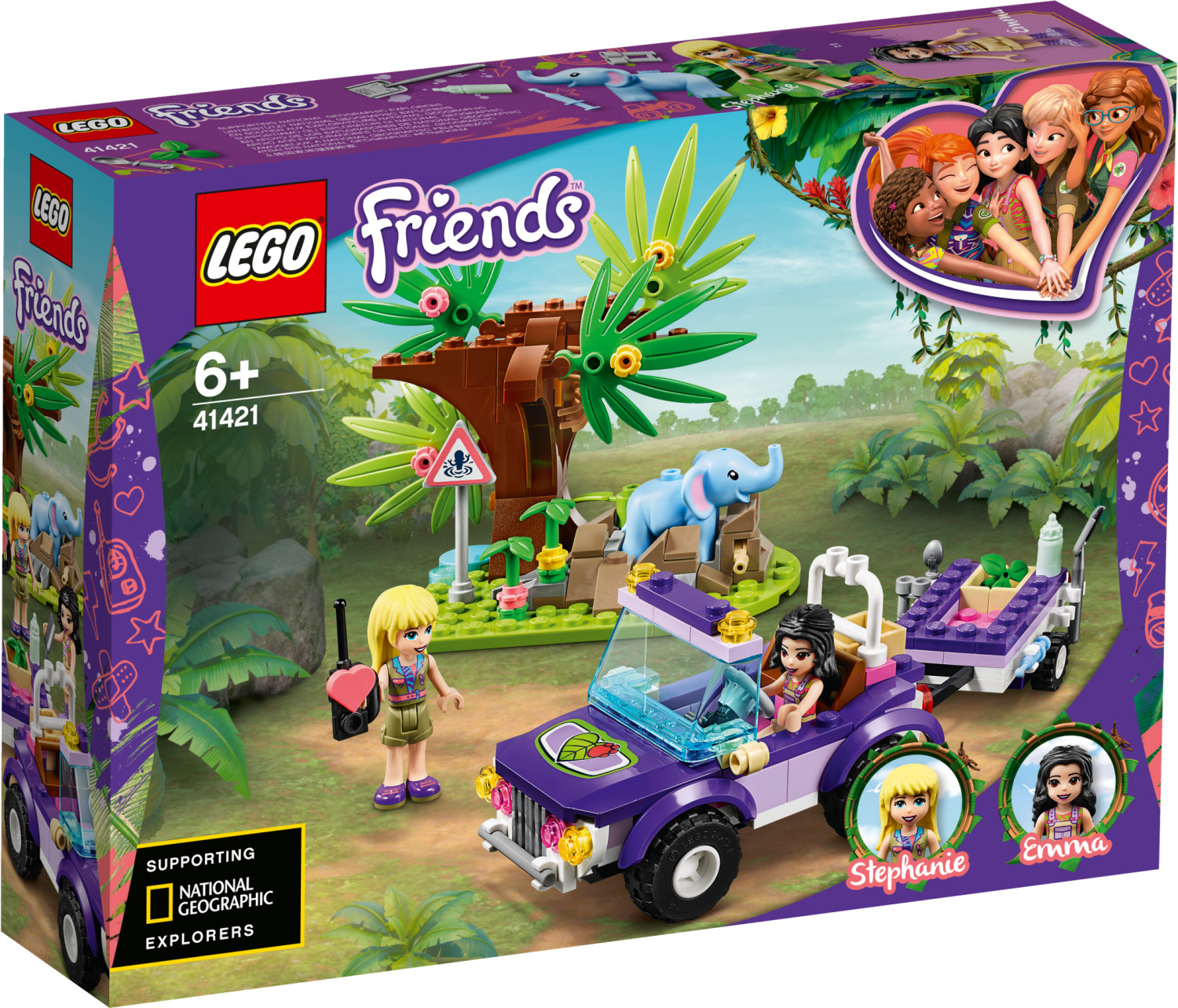 Lego friends jungle deals rescue