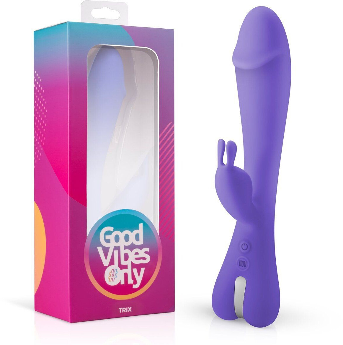 Good Vibes Only Trix violet