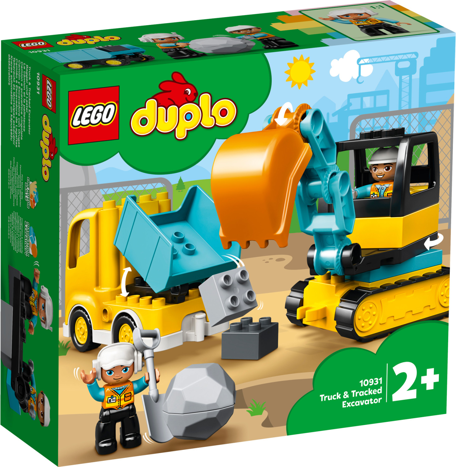LEGO Duplo - Camion e scavatrice cingolata (10931) a € 14,69 (oggi)